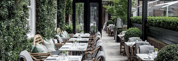 Dalloway Terrace - The BEst Outdoor Restaurants In London